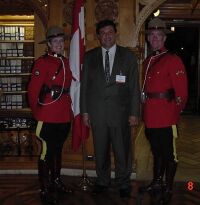 Royal Canadian Mountain Police, Canadian Parliament 2001